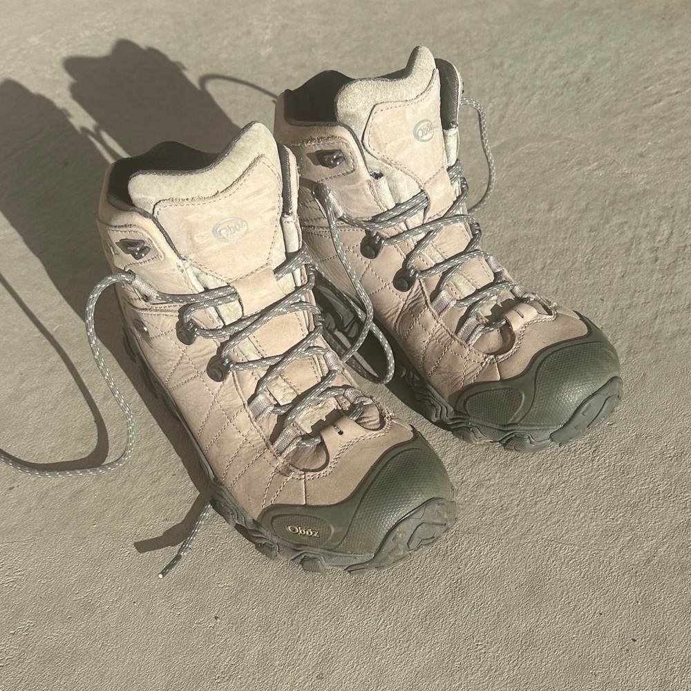 Oboz Bridger Mid Waterproof Hiking Boots, Sz 10.5